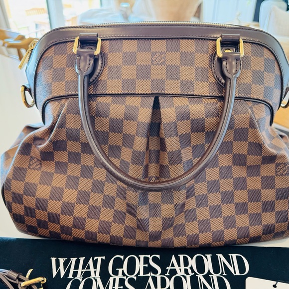 LOUIS VUITTON DAMIER EBENE TREVI GM-28 - Picture 1 of 14